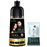 Combo of 200ml Hair Color Shampoo & Stain Remover Wipes Hair Dye.