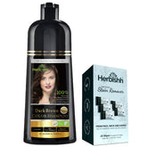 Combo of 500ml Hair Color Shampoo & Stain Remover Wipes Hair Dye.