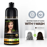 Dark Brown Hair Color Shampoo- 500ml