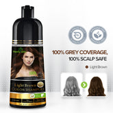 Light Brown Hair Color Shampoo-500ml