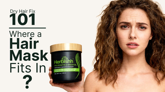 Dry Hair Fix 101: Where a Hair Mask Fits In
