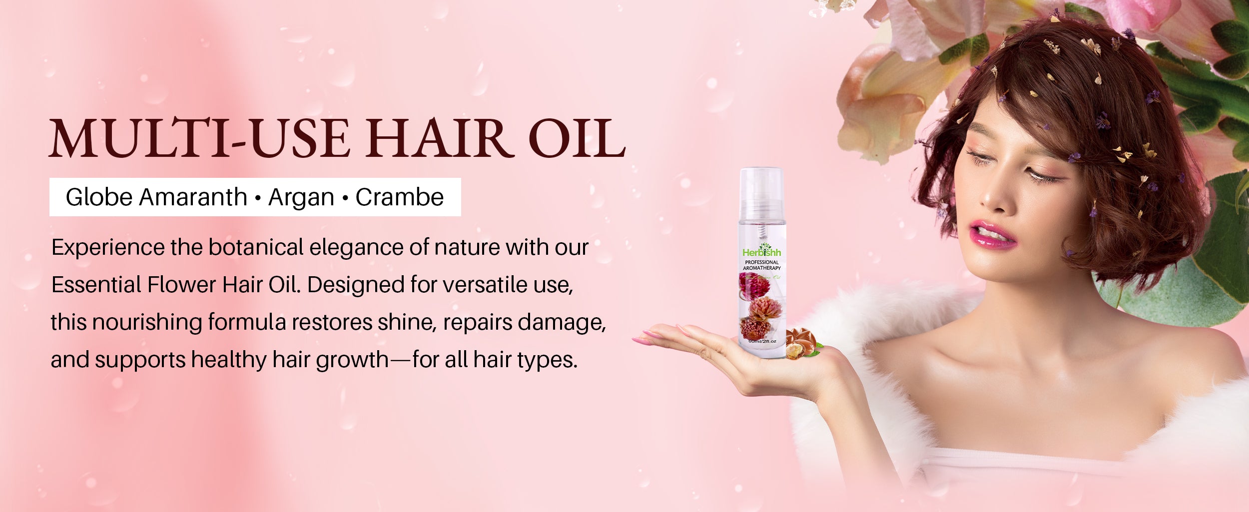 Flower Hair Oil Serum
