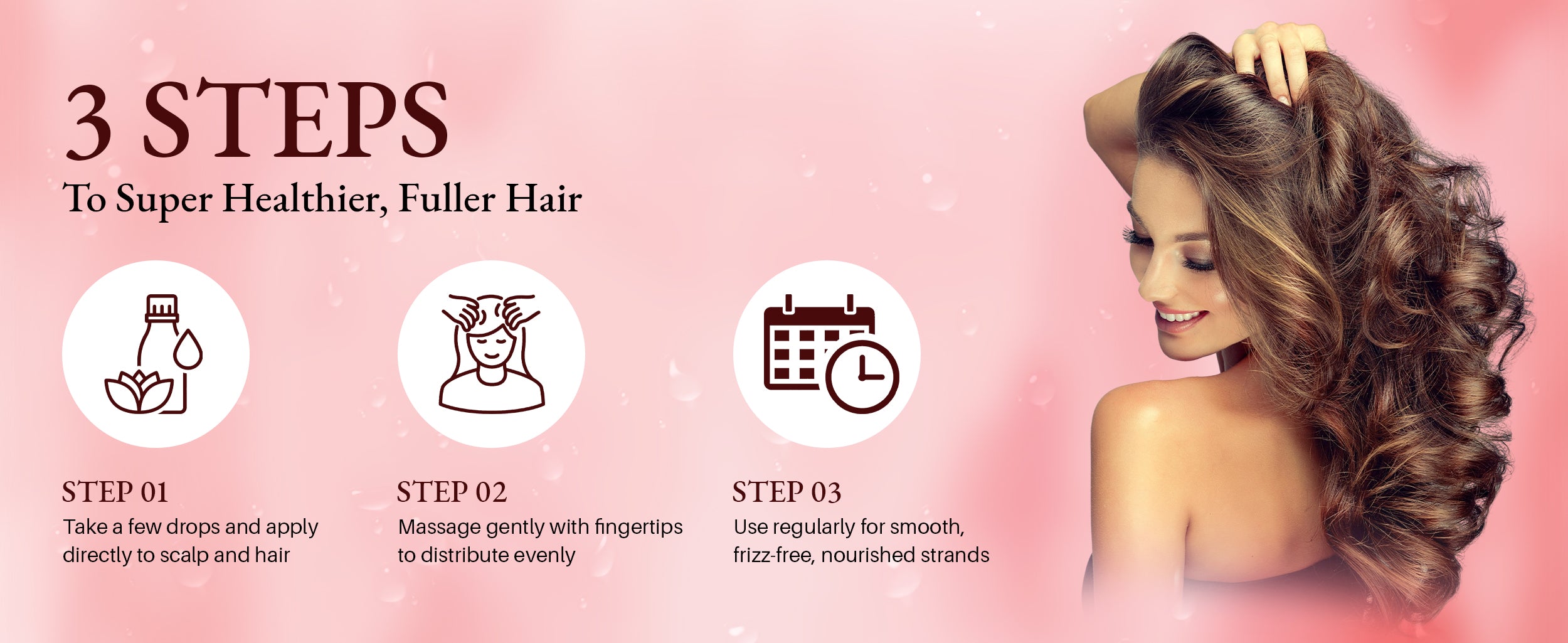 Flower Hair Oil Serum