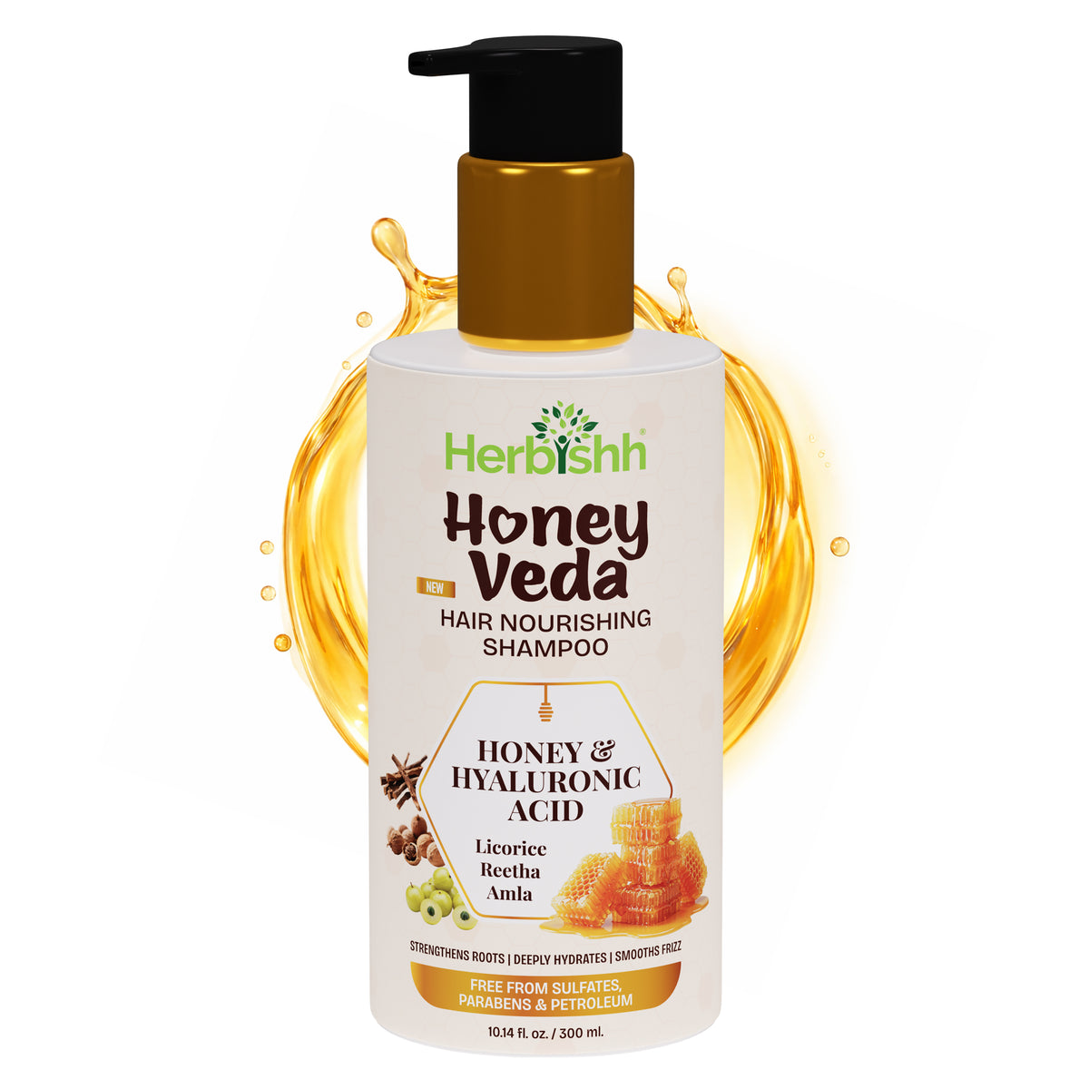 Honey Veda Hair Nourishing Shampoo