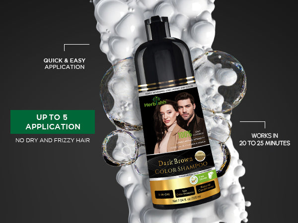 Dark Brown Color Shampoo- 200ml