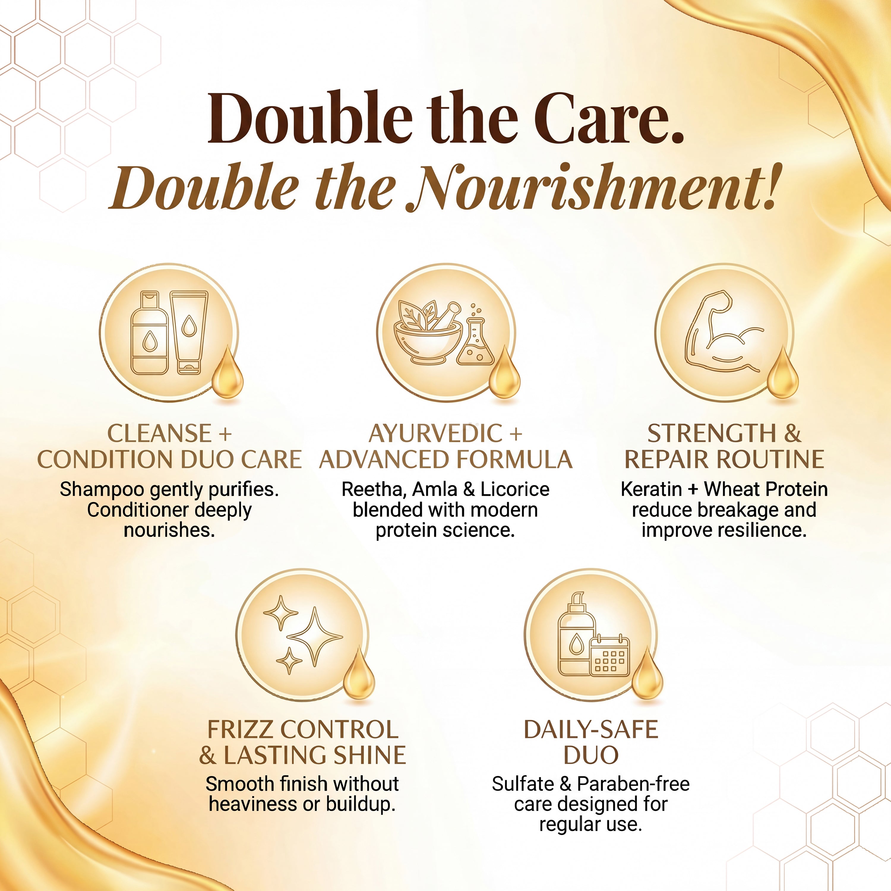 Honey Veda Shampoo and Conditioner Duo