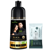 Combo of 200ml Hair Color Shampoo & Stain Remover Wipes Hair Dye.