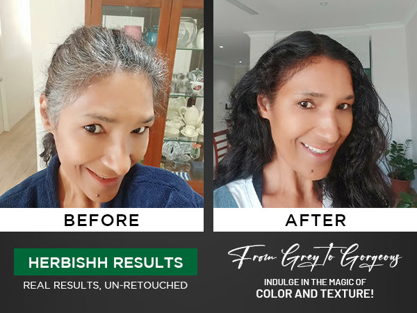 Hair Color Shampoo 200ml & Organic Argan Oil Serum