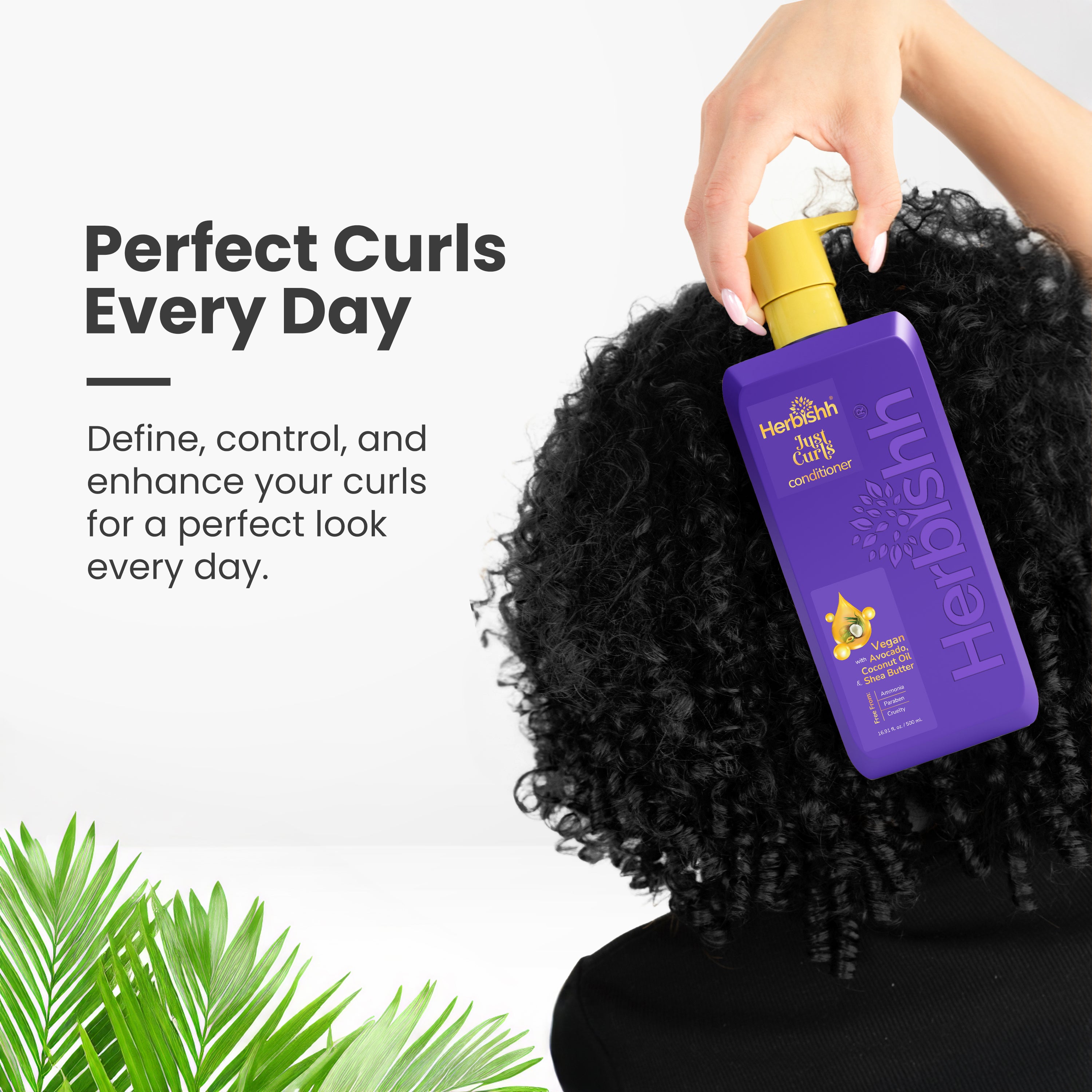 Just Curls Shampoo & Conditioner Set - Herbishh