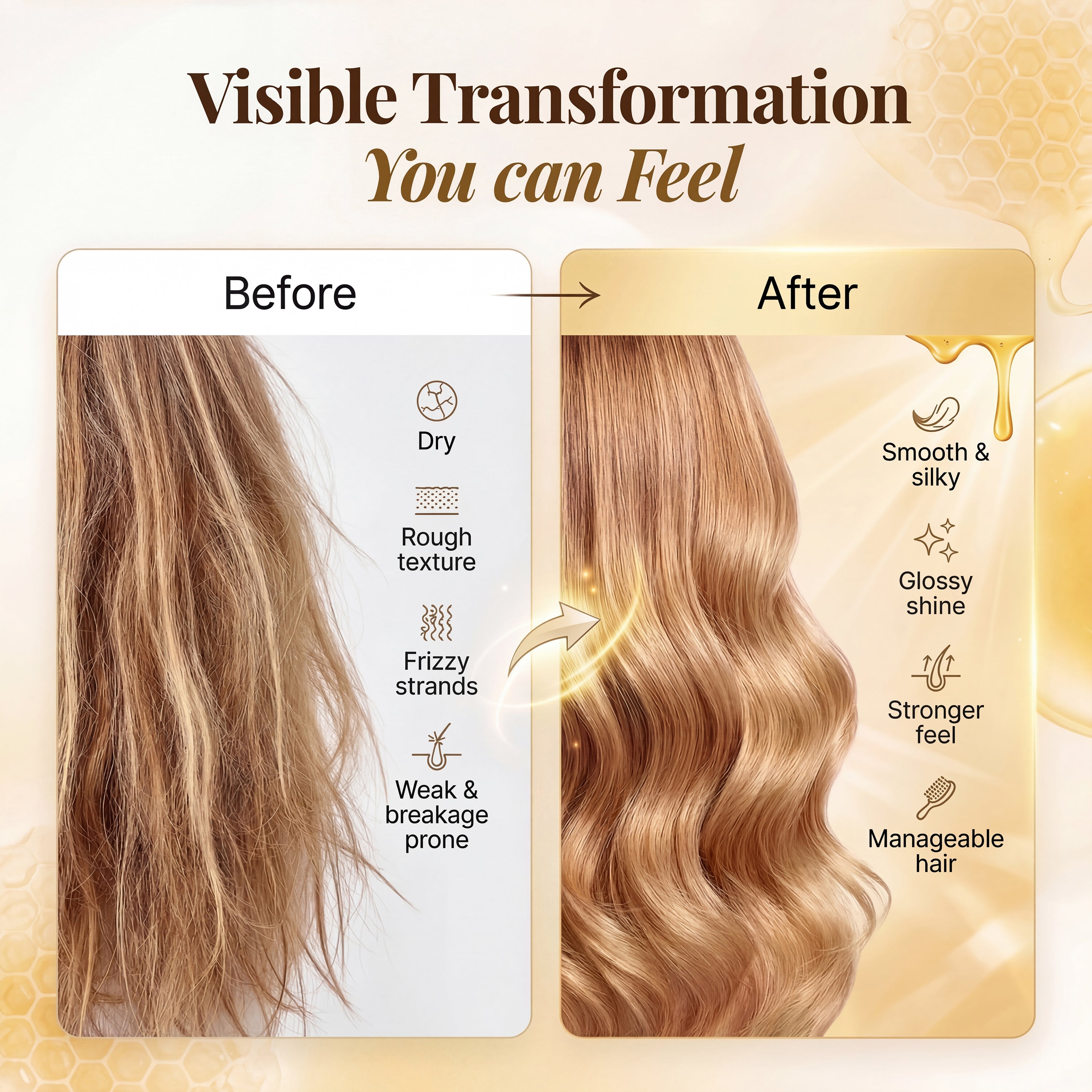 Honey Veda Hair Nourishing Shampoo