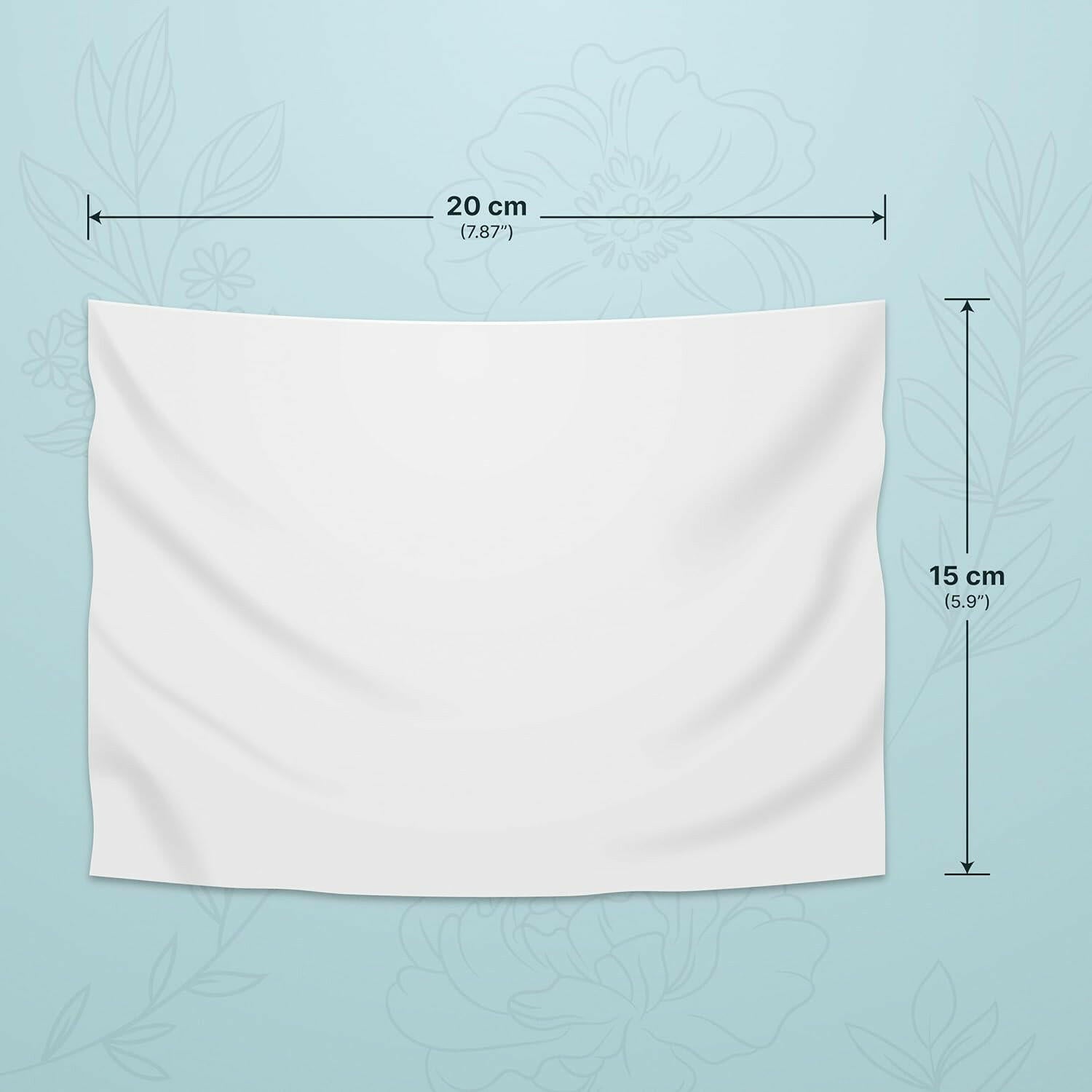 Pack of 5 Herbishh Hair Color Stain Remover Wipes .