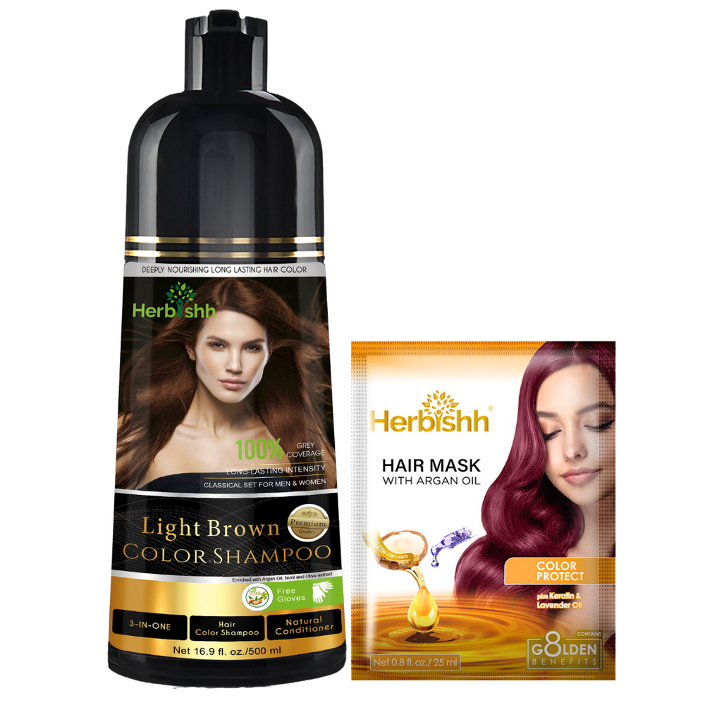  Light Brown Hair Color Shampoo 