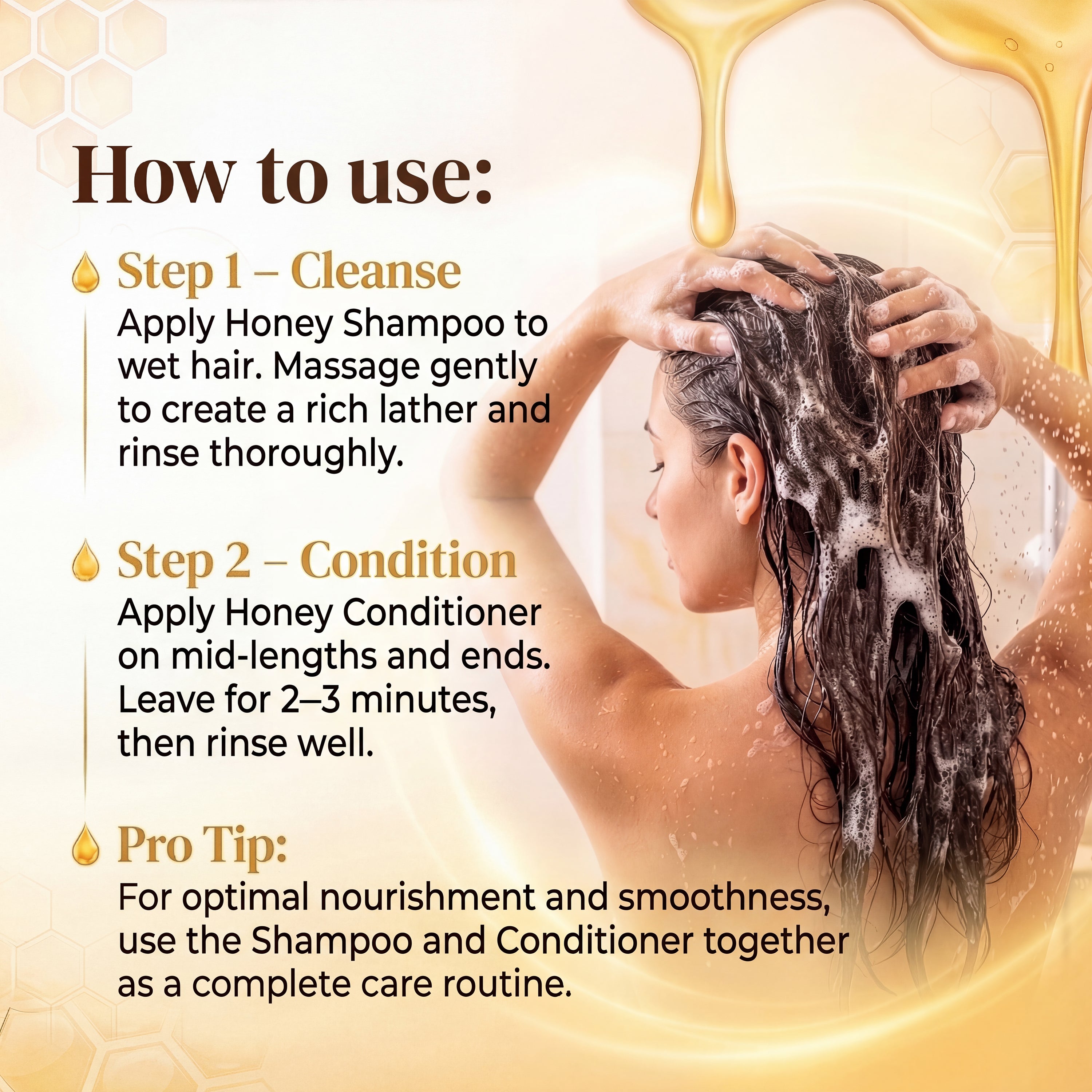 Honey Veda Shampoo and Conditioner Duo