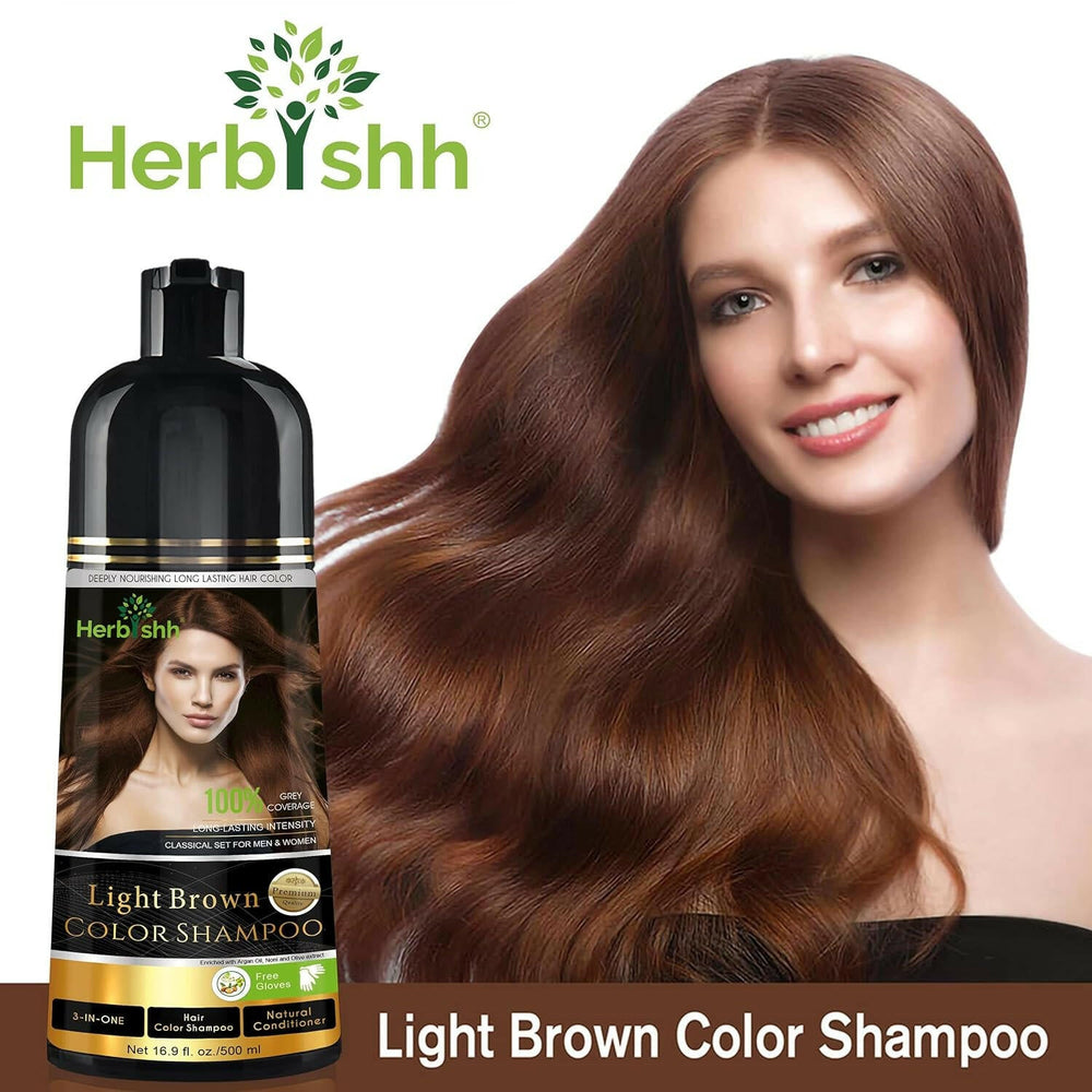 Buy 1vight Brown Hair Color Shampoo 
