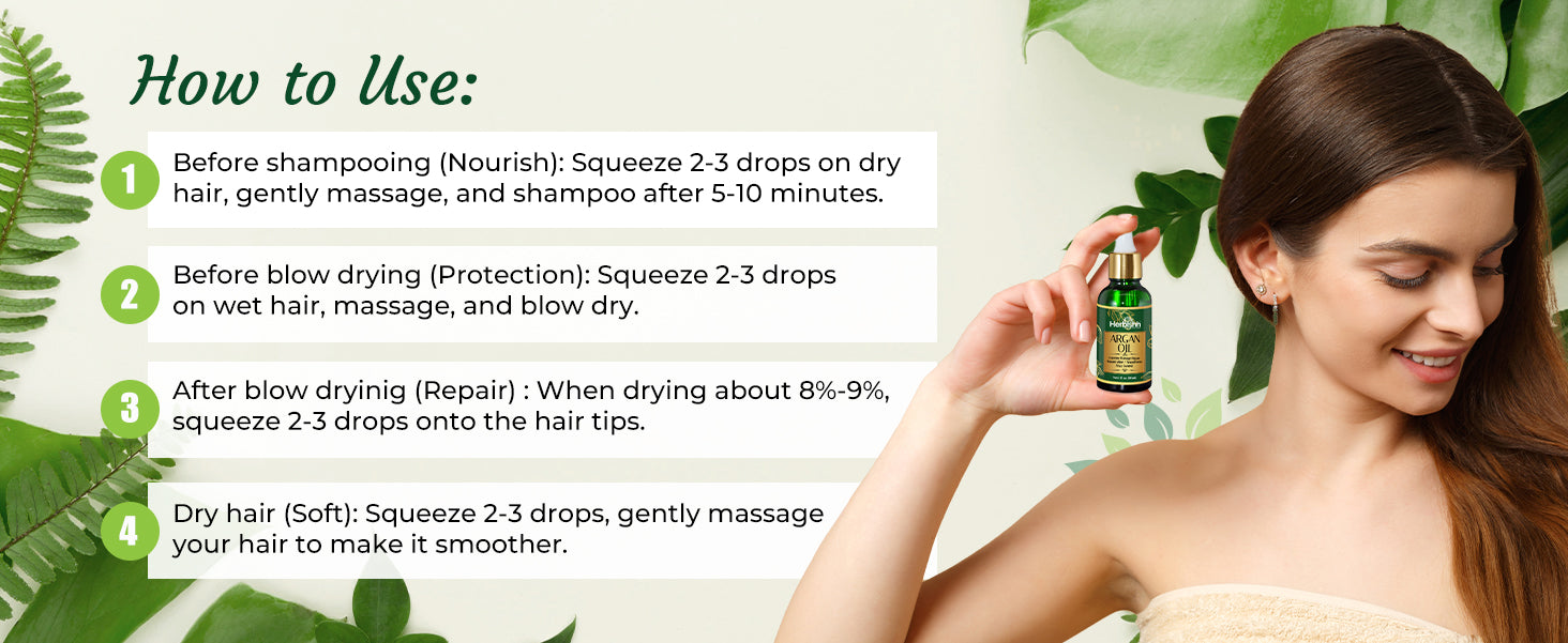 Organic Argan Hair Oil