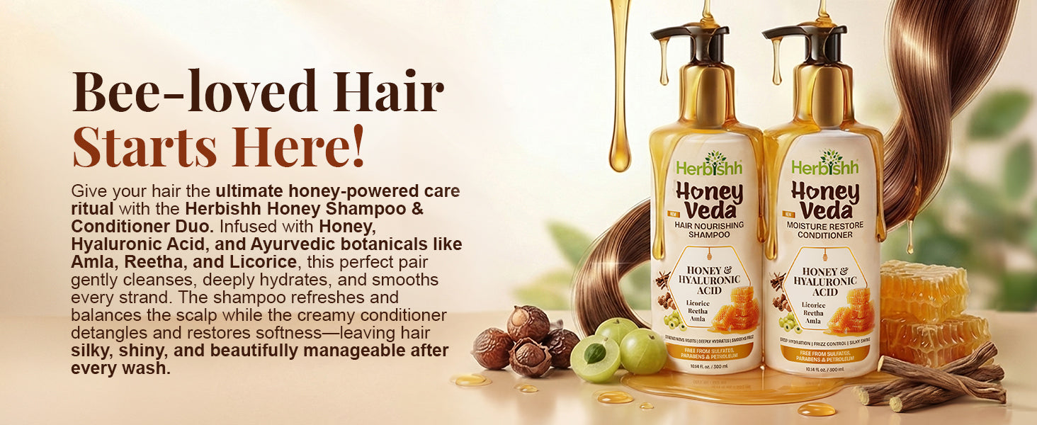 Honey Veda Shampoo and Conditioner Duo