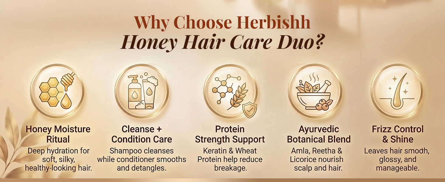 Honey Veda Shampoo and Conditioner Duo