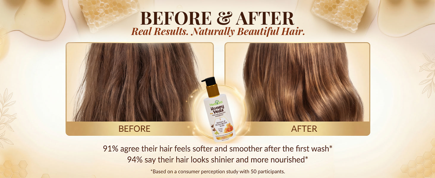 Honey Veda Hair Nourishing Shampoo