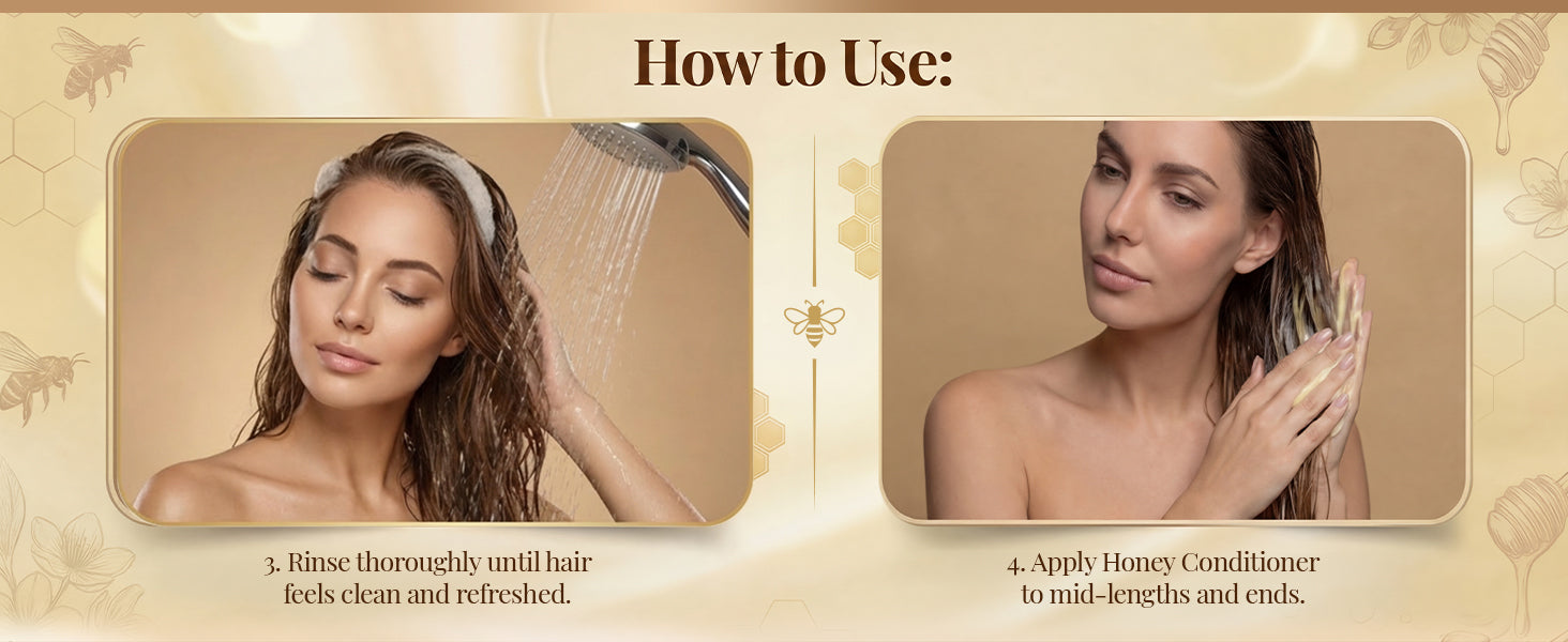 Honey Veda Shampoo and Conditioner Duo