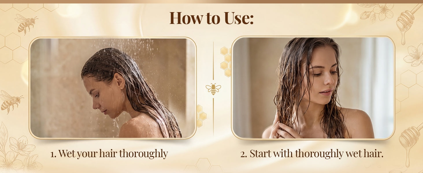 Honey Veda Hair Nourishing Shampoo