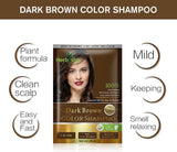 Dark Brown Color Shampoo 10 Sachets - Herbishh .