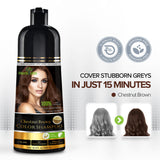 Chestnut Brown Hair Color Shampoo-500ml
