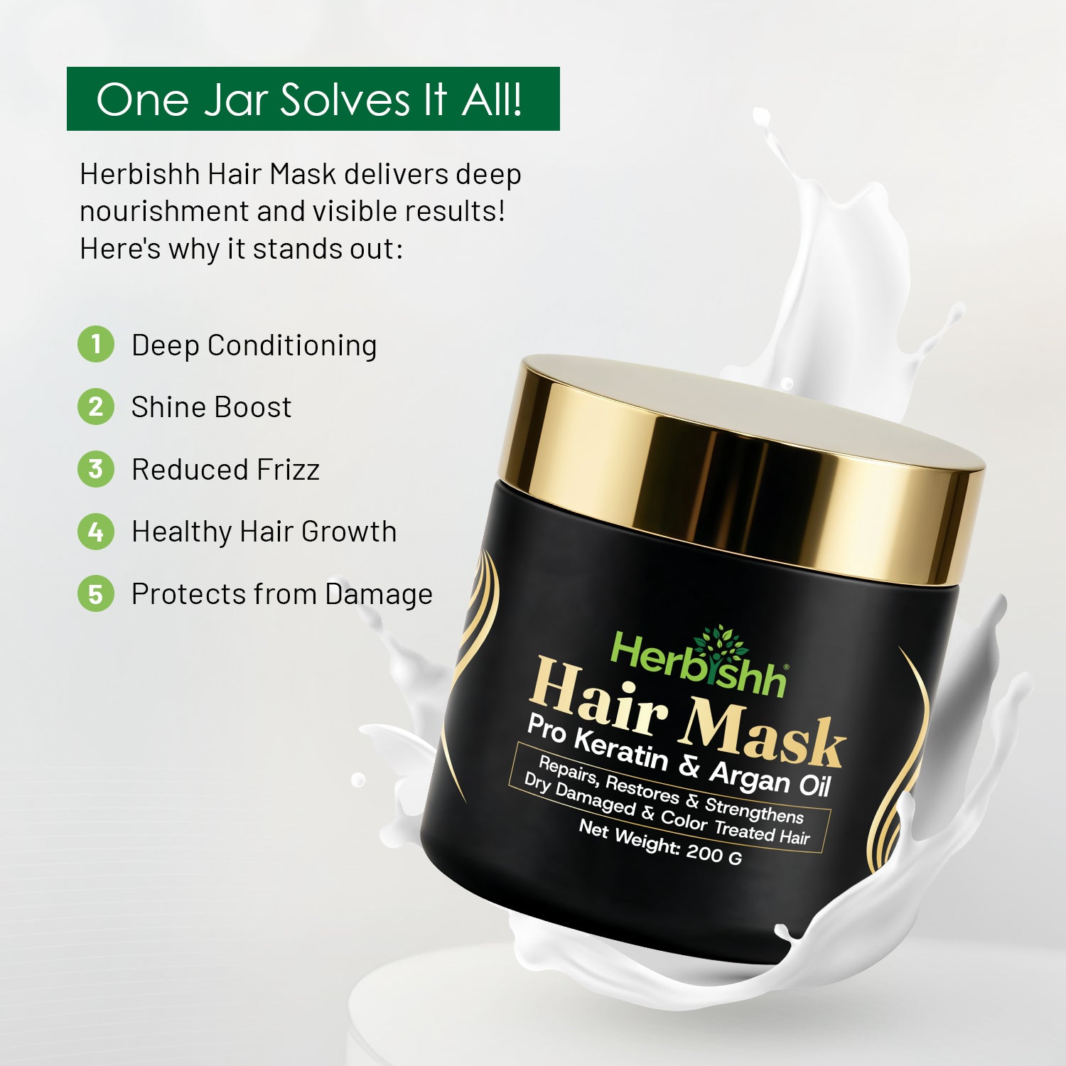Pro Keratin Argan Hair Mask -200 Gm