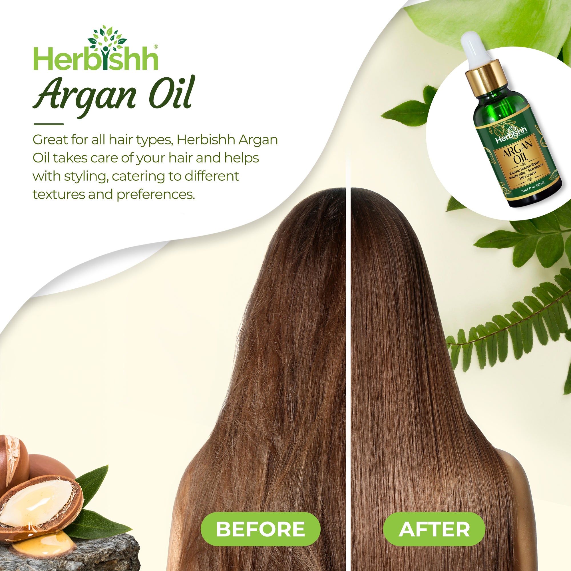 Pro Keratin Argan Hair Mask- 100 Gm +  Argan Hair Oil
