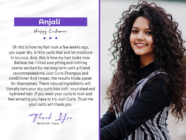 Just Curls Shampoo & Conditioner Set - Herbishh