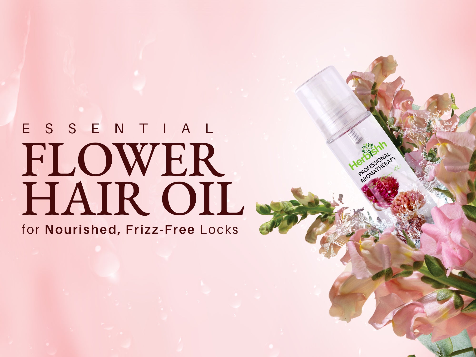 Flower Hair Oil Serum