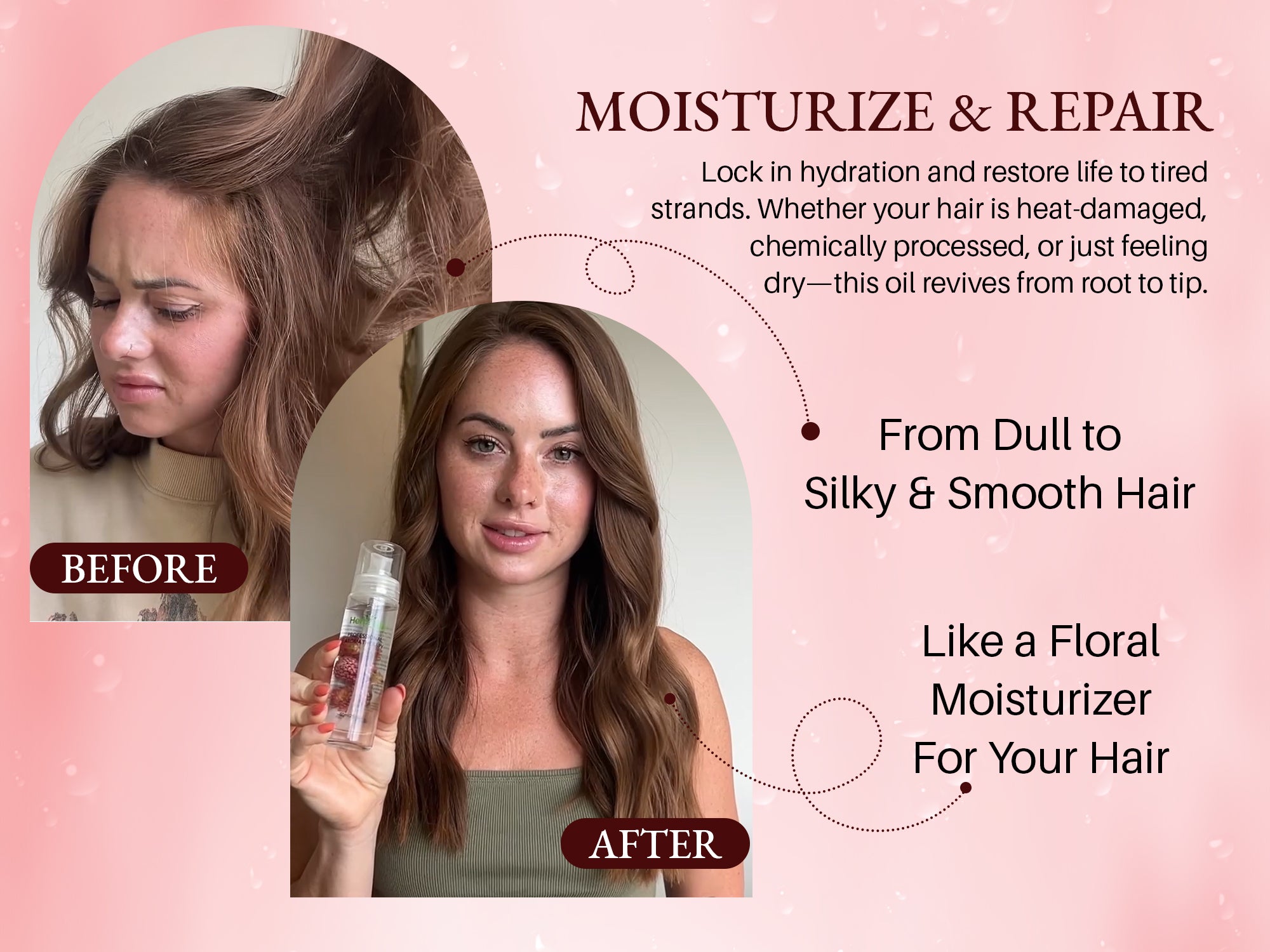 Flower Hair Oil Serum