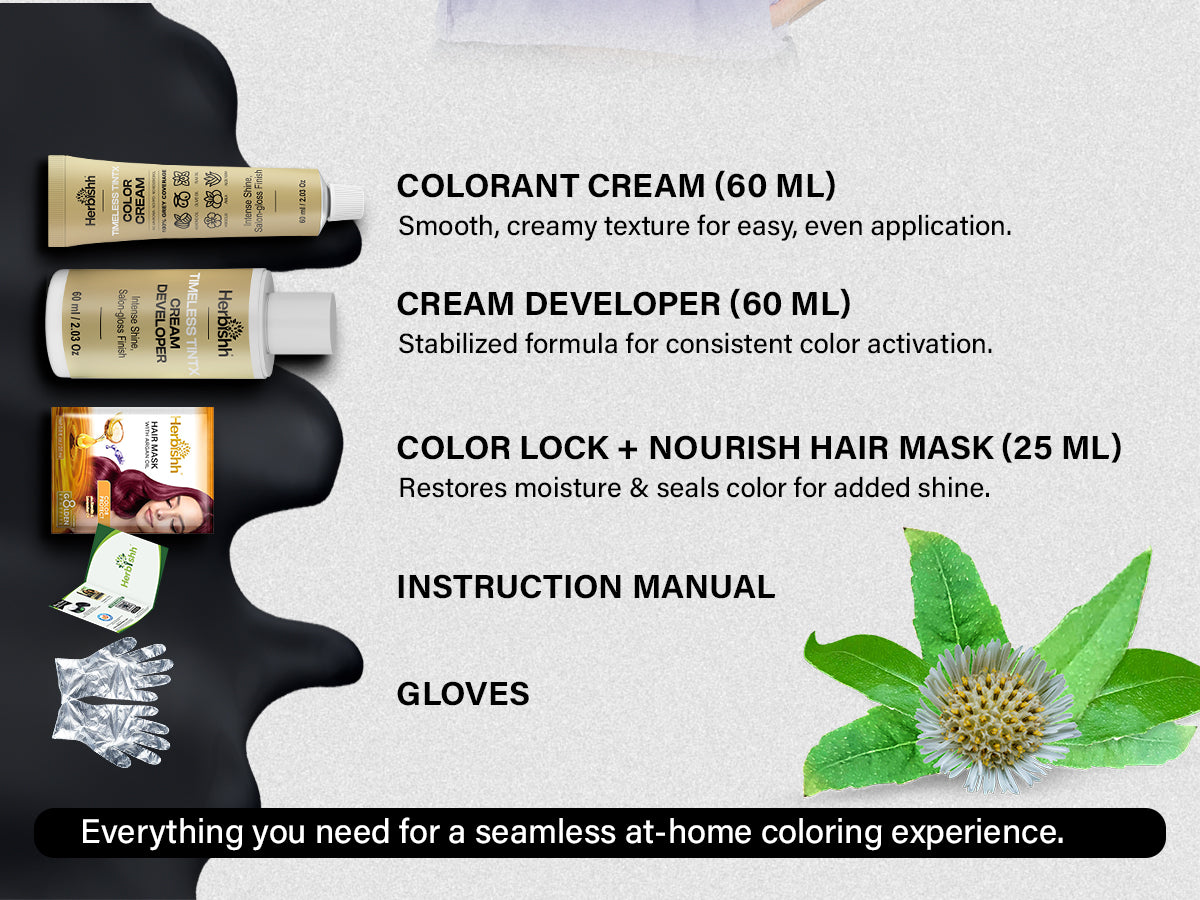 Timeless TintX Permanent Hair Color Cream- 120ml