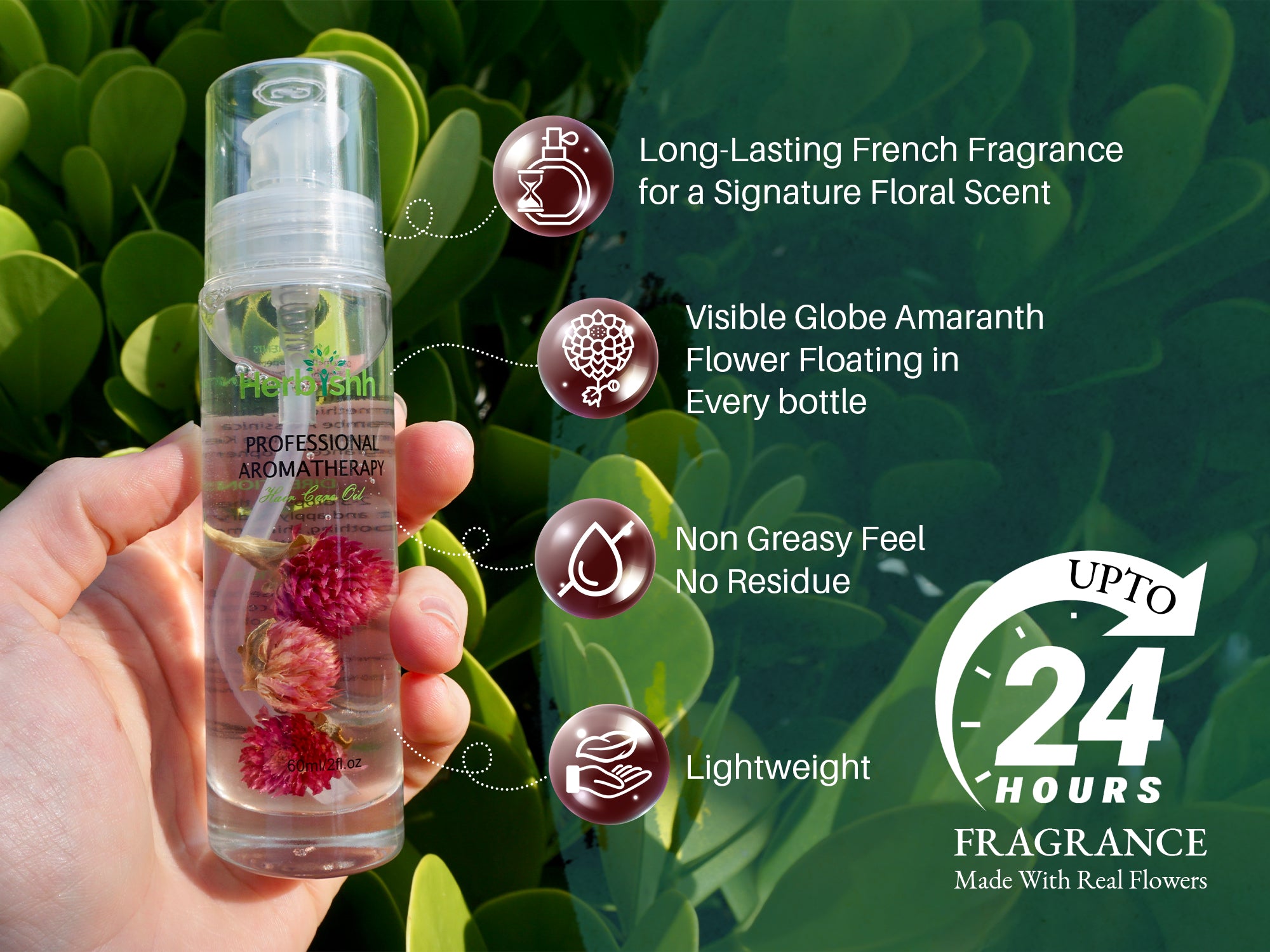 Flower Hair Oil Serum