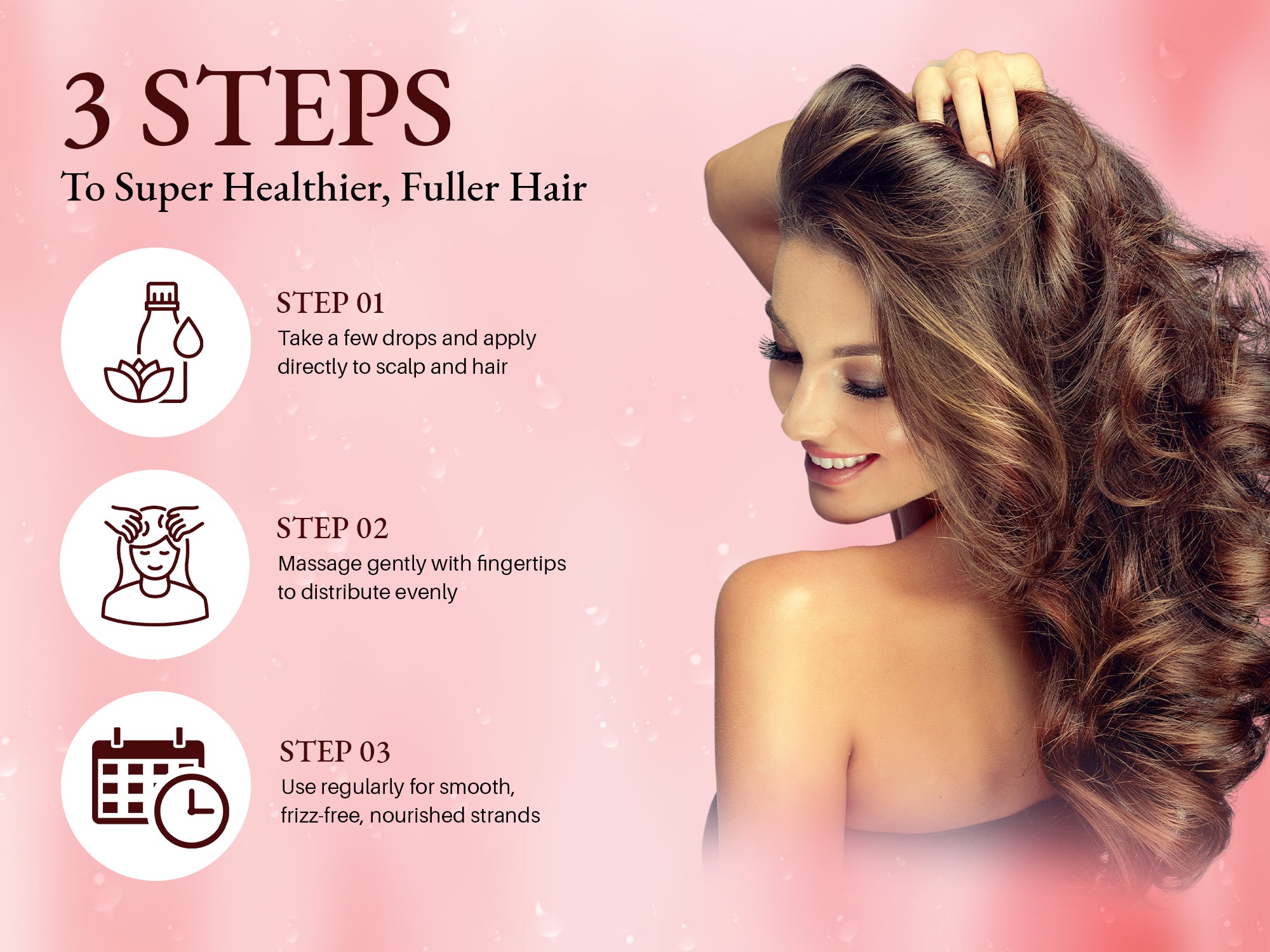 Flower Hair Oil Serum