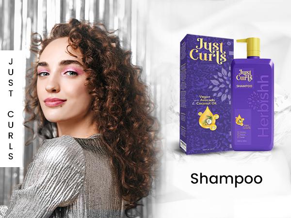 Just Curls Shampoo-Herbishh