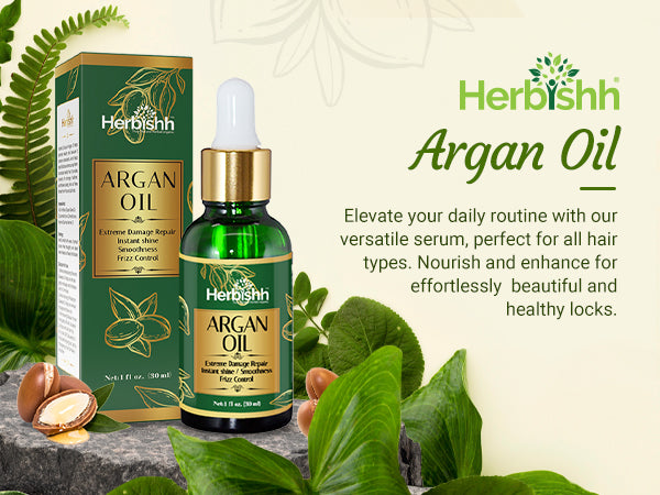 Hair Color Shampoo 200ml & Organic Argan Oil Serum