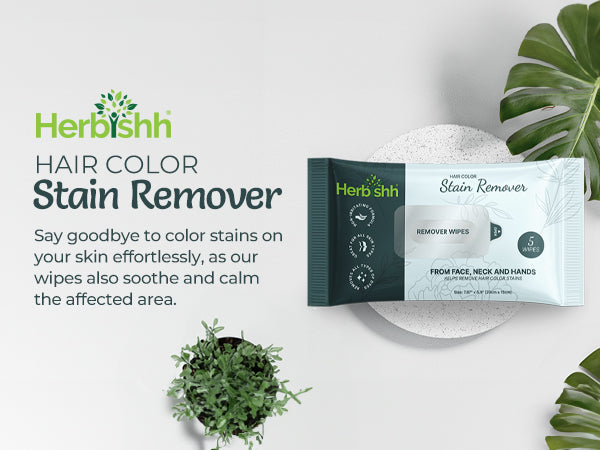 Hair Color Stain Remover Wipes- 5 pcs