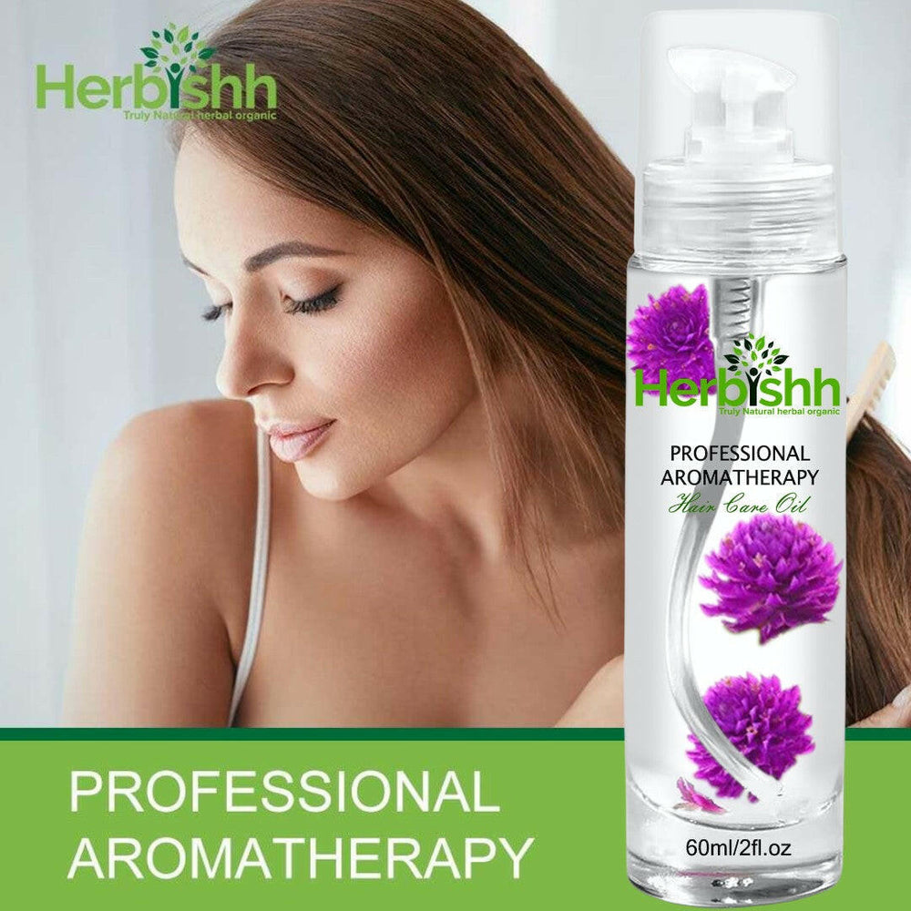 Essential Care Flower Hair Serum - Herbishh Hair Oil.