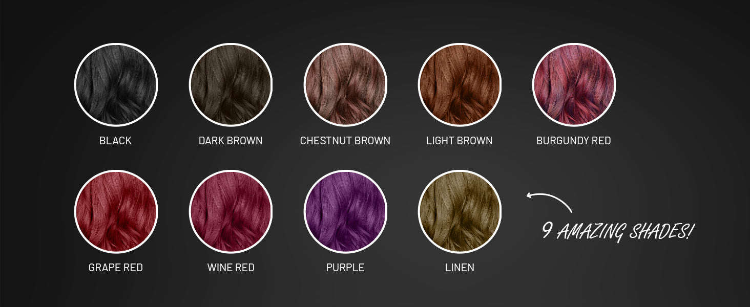 Black Hair Color Shampoo-500ml