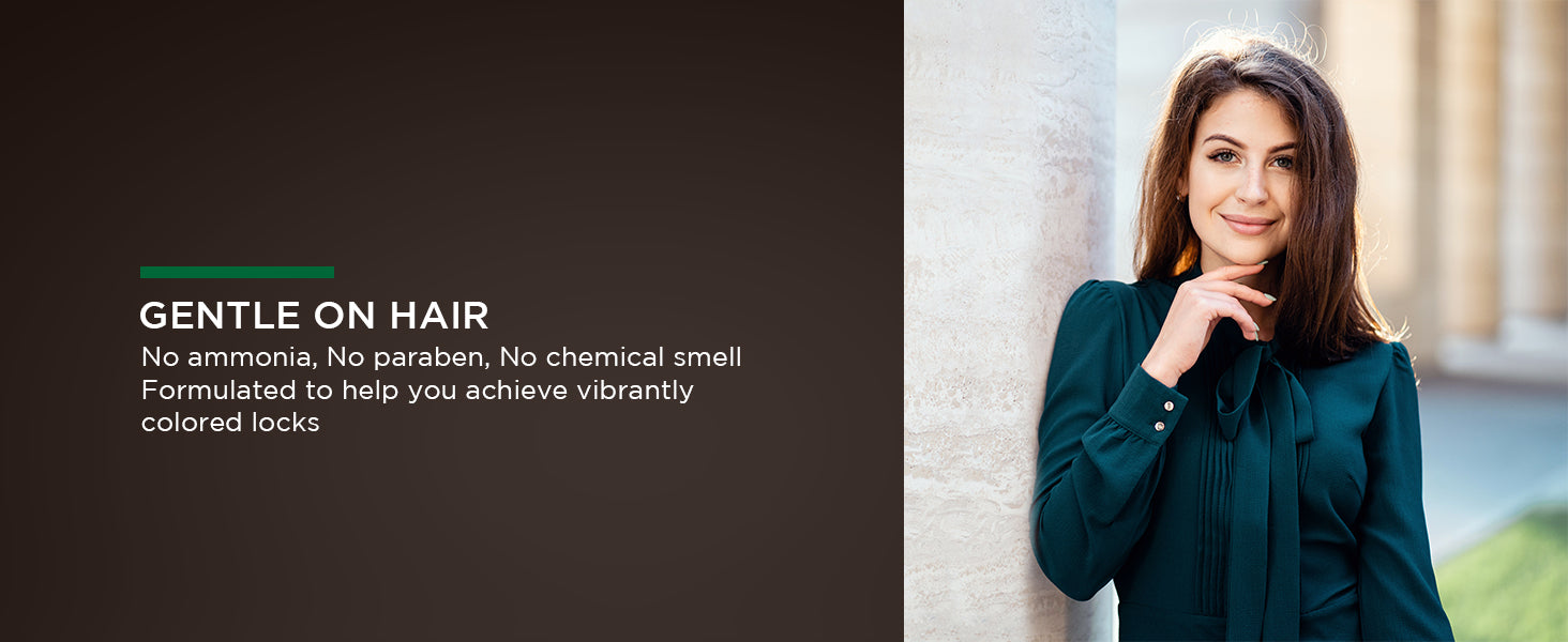 Chestnut Brown Hair Color Shampoo-500ml