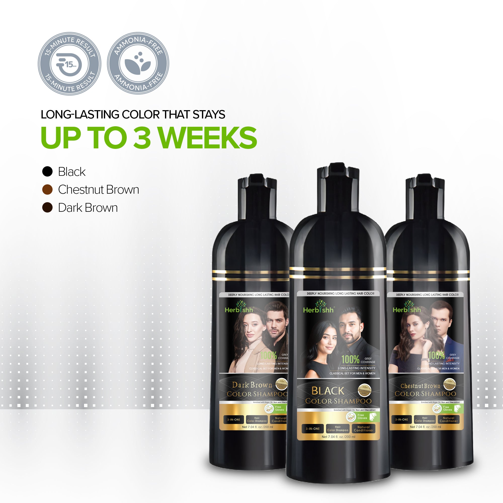 Hair Color Shampoo-200ml