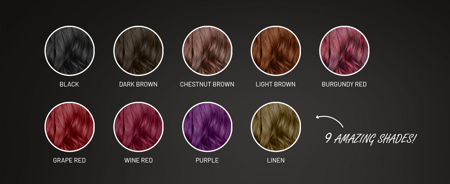 Hair Color Shampoo 500ml-Herbishh