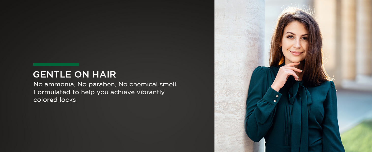 Hair Color Shampoo 500ml-Herbishh