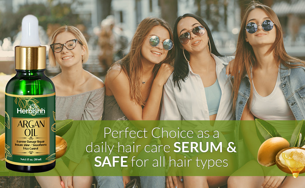 Hair Color Shampoo, Hair Mask & Argan Oil Serum combo
