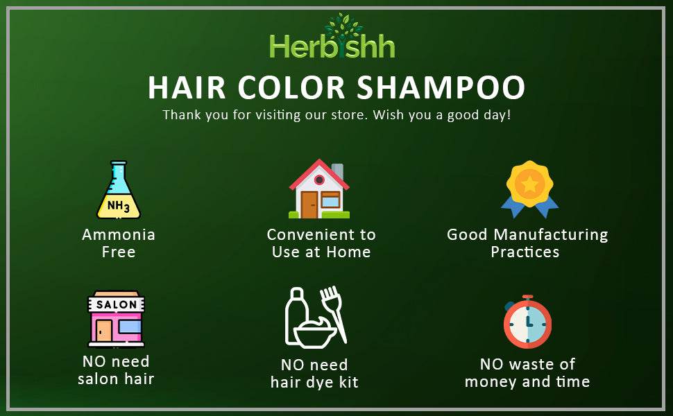 Hair Color Shampoo, Hair Mask & Argan Oil Serum combo