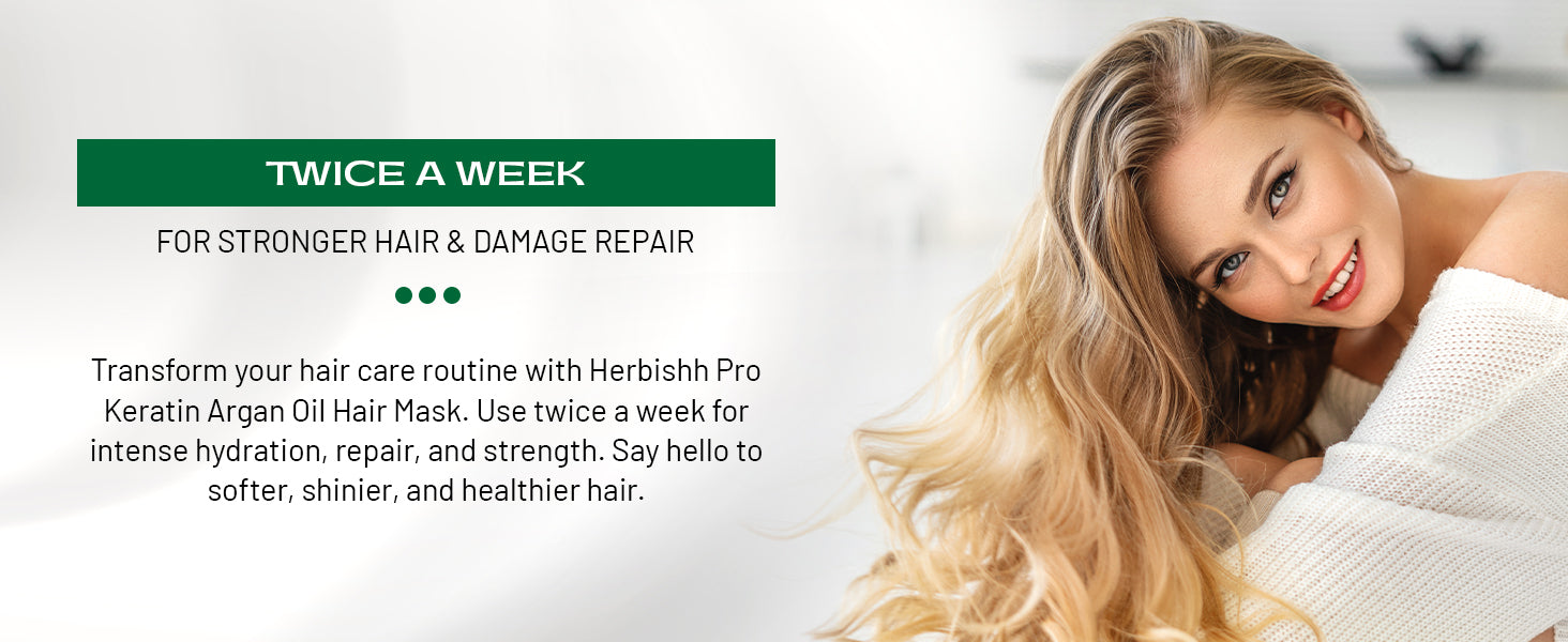 Pro Keratin Argan Hair Mask- 100 Gm