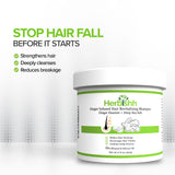 Ginger Shampoo Jar with Deep Sea Salt