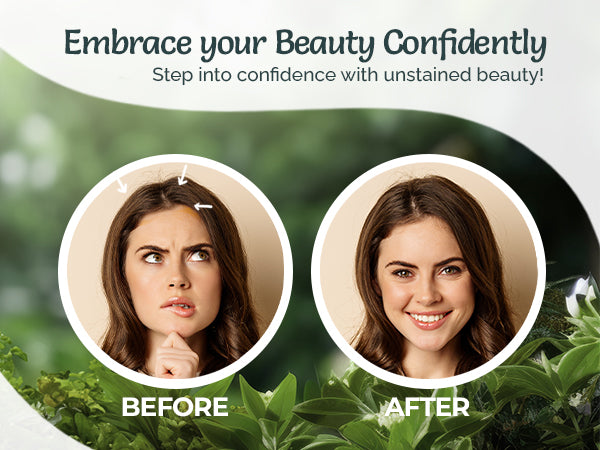 500ml Hair Color Shampoo & Stain Remover Wipes