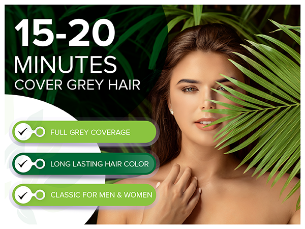 Black PPD Free Hair Color Shampoo - Herbishh