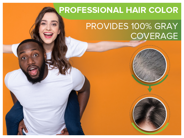 Black PPD Free Hair Color Shampoo - Herbishh